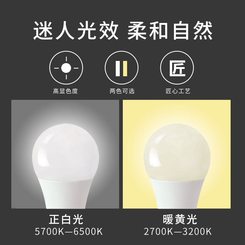 ライトの 2 色が利用可能 e27 省エネ電球