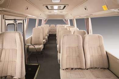 High-end tourist bus