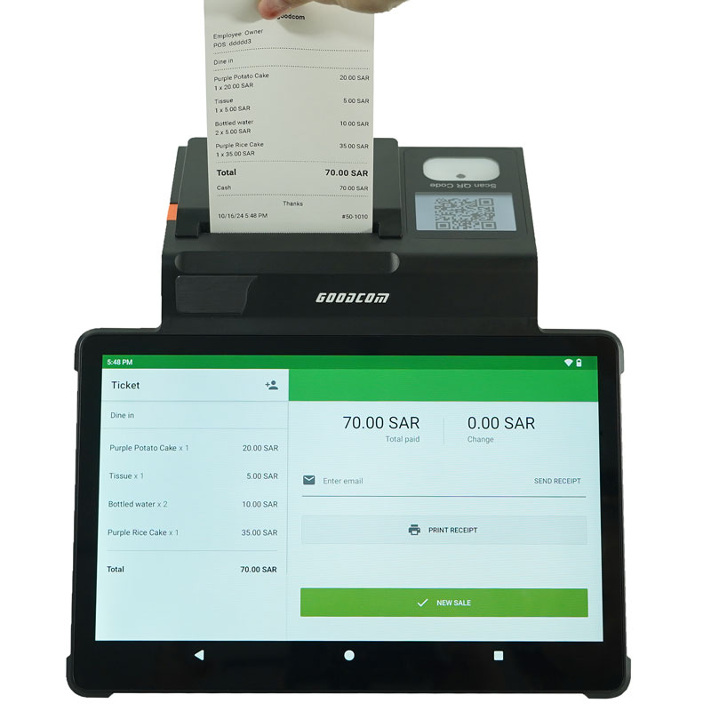 GOODCOM Wireless 4G POS Terminal