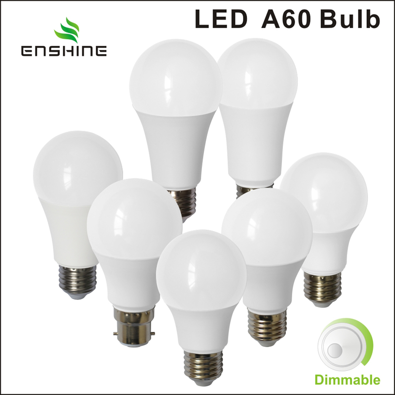A60 LED調光極電球7-15W YX-A60BU22