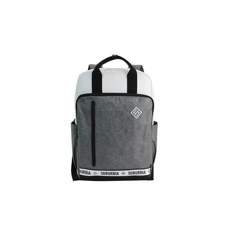 機能的な屋外軽量洗える紙の外観のバックパック16 "ラップトップリサイクルバッグ。