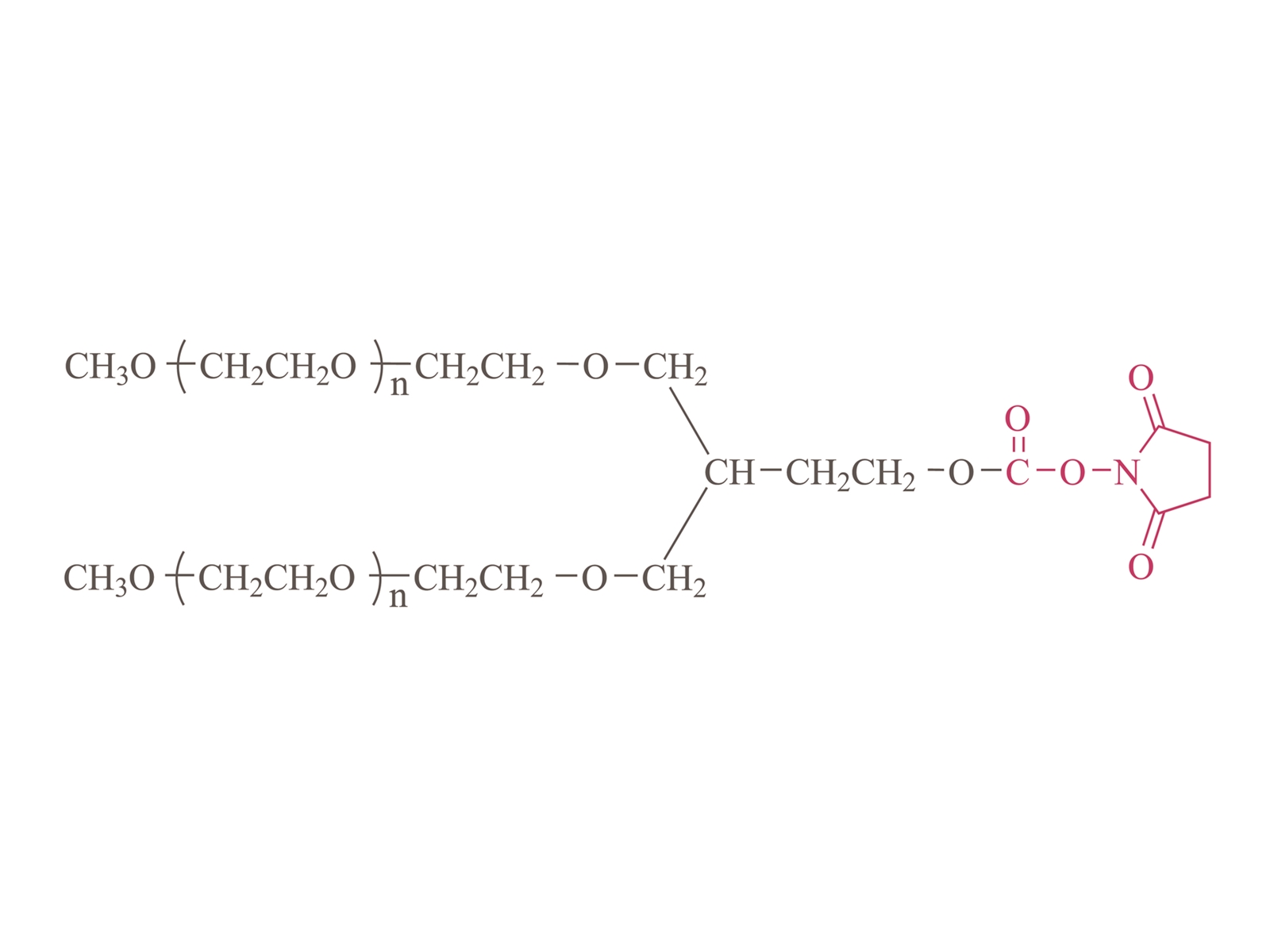2アームメトキシポリ（エチレングリコール）カーボネート（PTO2）[2アームPEG-SC（PT02）]