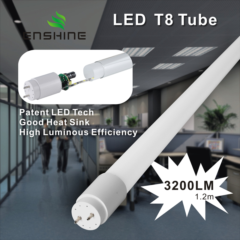 高発光効率LED T8チューブ6-32W YX-T8