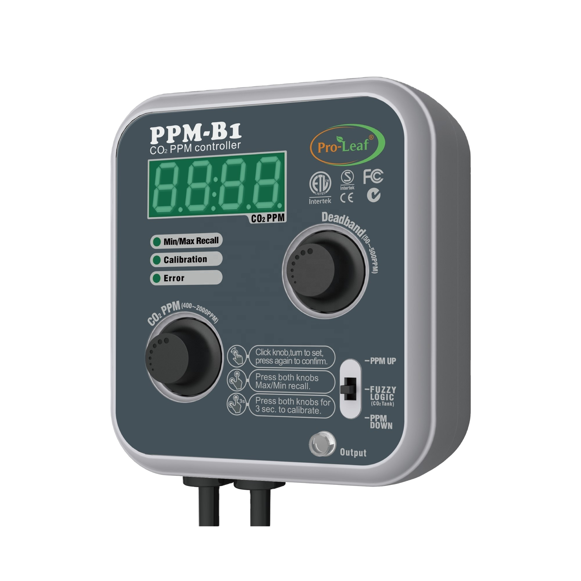 PPM-B1トップ環境CO2 PPMコントローラ