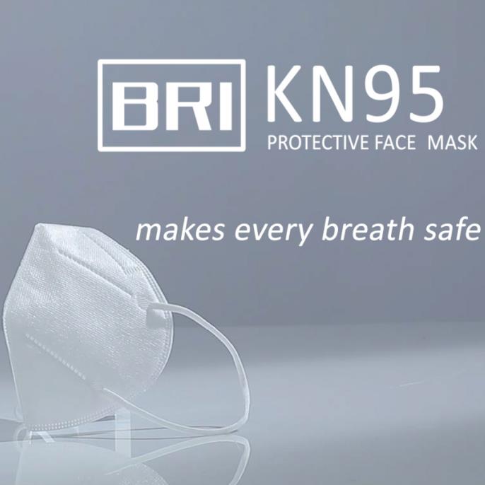 Breathing Dust Mouth Mask For Air Pollution KN95 Medical Mask 50Pack