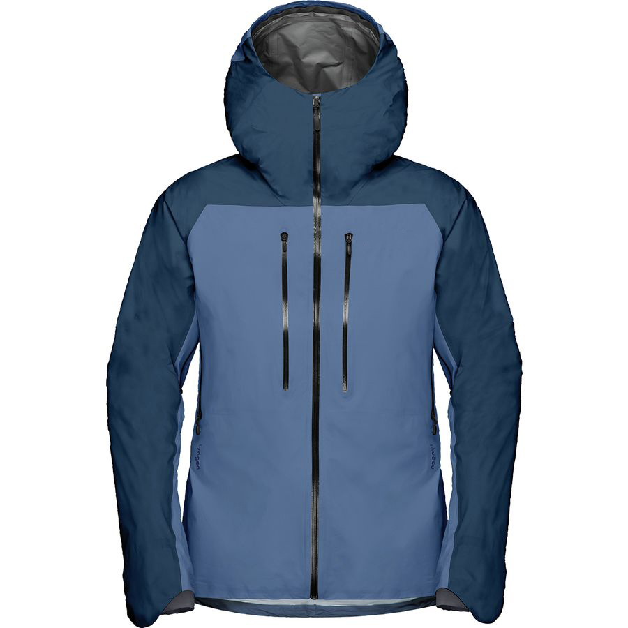 新しい男性防水通気性ゴア -  TeX 2層雨絶縁材スキージャケット