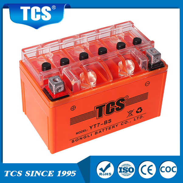 TCSメンテナンスフリーシールバッテリーゲルYT7-BS鉛蓄電池