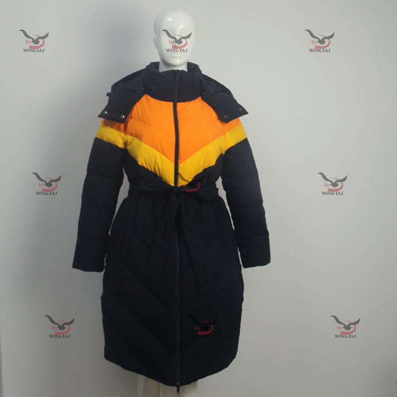 女性ダウンジャケット冬ロングコートウインドブレーカー新しいデザイン2020 DZ-Y2007