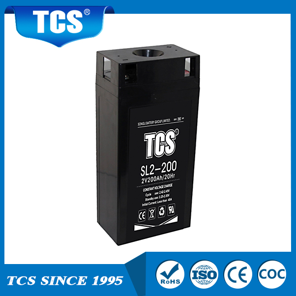 収納鉛蓄電池2V SL2-200 TCS AGMバッテリー