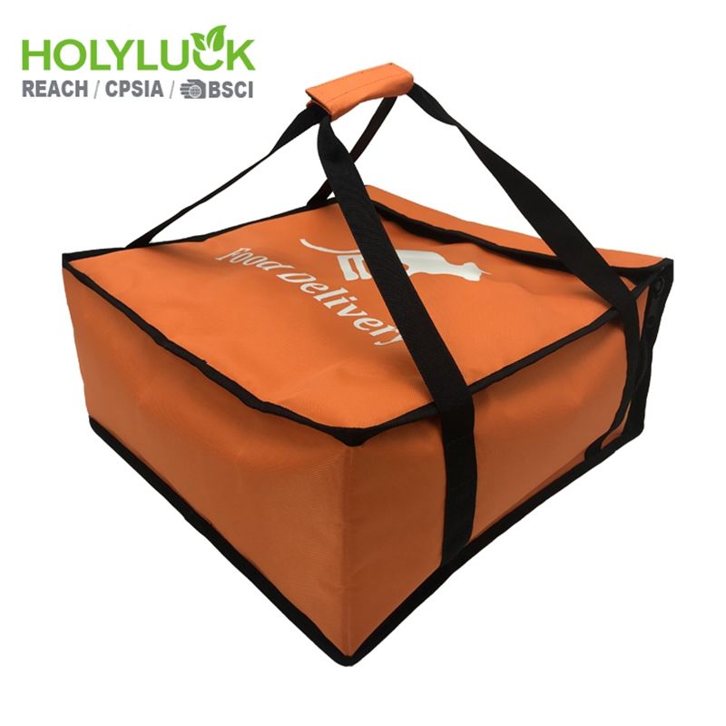 食品ピザ配達のための高標準品質のクーラーバッグオレンジ色のホットバッグ