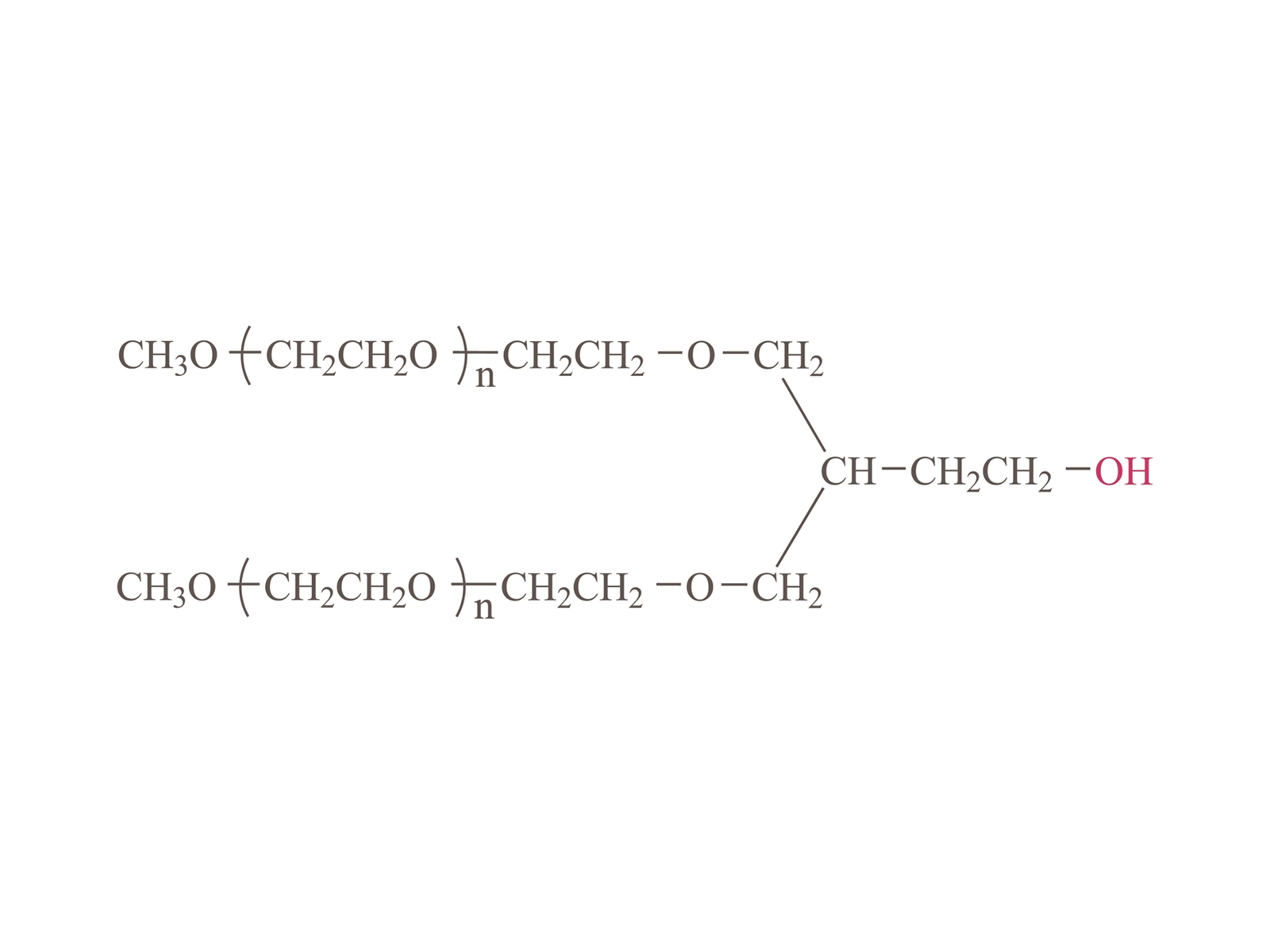 2アームメトキシポリ（エチレングリコール）（PT02）[2アームPEG-OH（PT02）]
