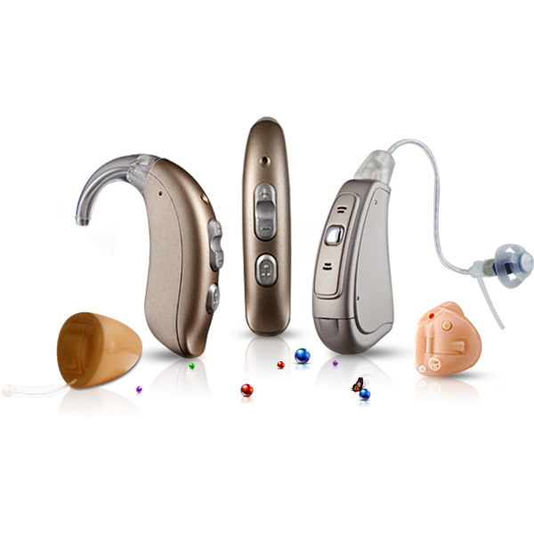 聴覚障害者のためのAustar 32チャンネルBTE補聴器装置デジタル120 dB聴覚AIDS