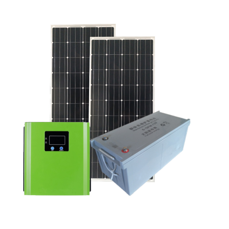 24V 500W太陽光発電システム世帯