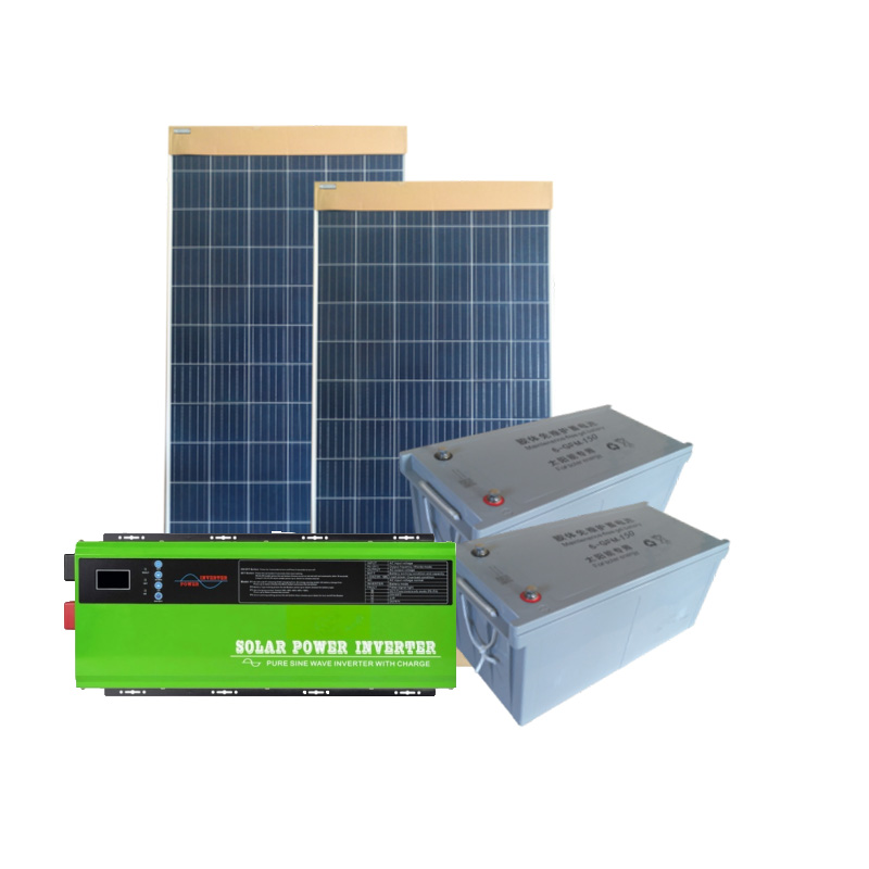24V 1000Wホームオフグリッド太陽光発電システム