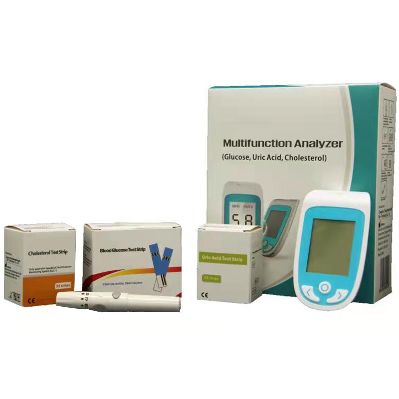 多機能血糖モニター、コレステロールモニター、尿酸メーター