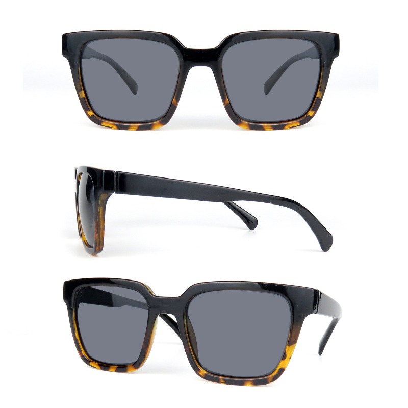 半額プロモーションサングラス UV400 卸売カスタムロゴファッションサングラス 2022 女性無地スクエアメガネ