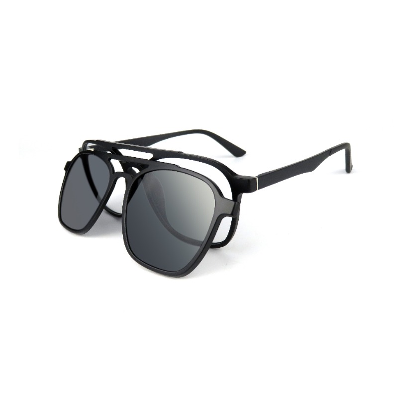 2022 新 oem 高品質ウルテムフレーム眼鏡偏光磁気クリップメガネ TR90 カスタムロゴ磁気光学フレームメガネ