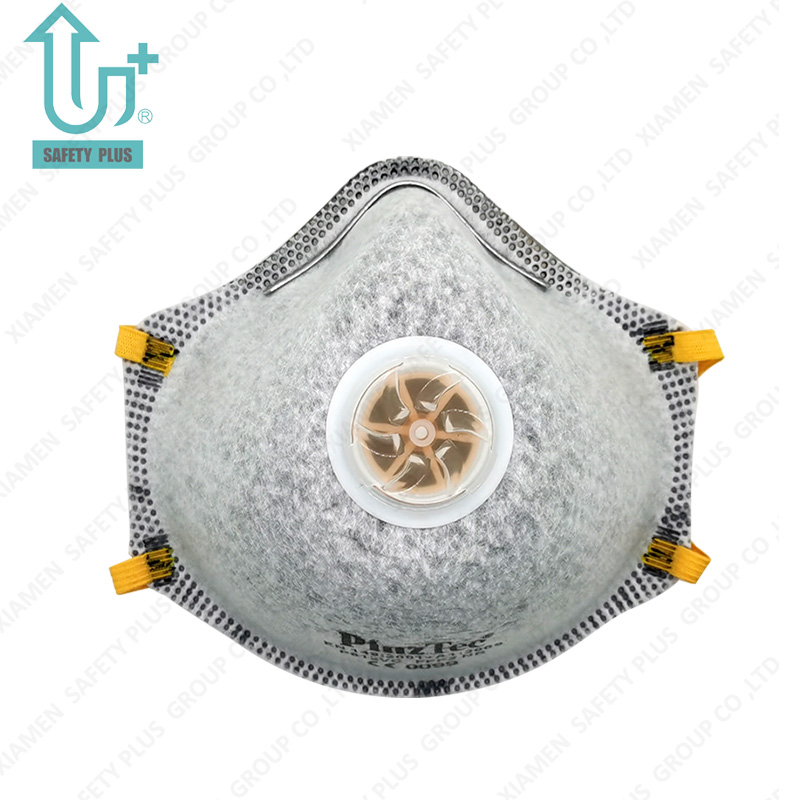 高度な顔保護ダブルパンチコットン FFP2 Nr フィルター評価プロフェッショナル呼吸保護カップ形状成人安全防塵マスク呼吸器