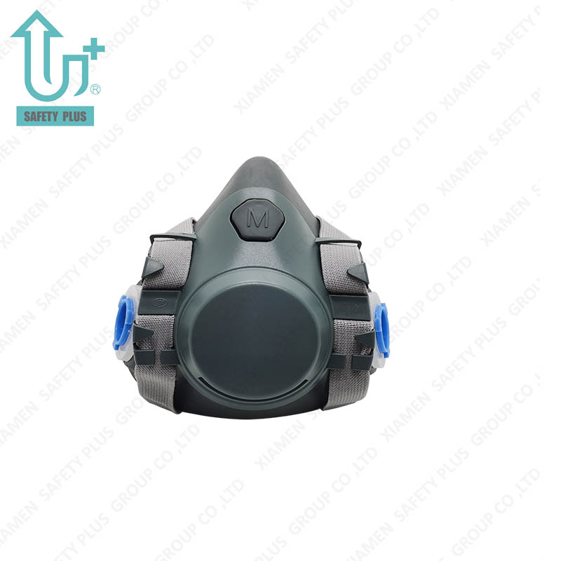 抗毒性マスク鉱業またはその他の PPE 産業用の特別な労働保護ゴム製ガスマスク化学呼吸器フィルター