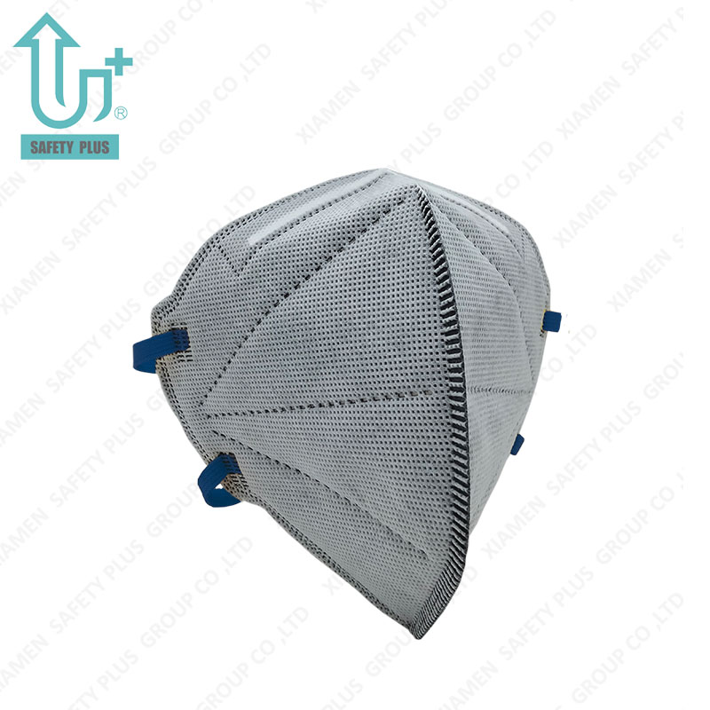 ホット販売使い捨て En149 FFP1 Nr D 濾過折りたたみ式保護活性炭安全呼吸器防塵マスク