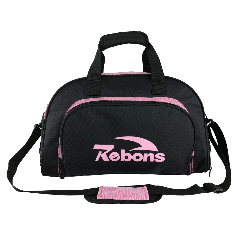 女性用のピンクのトラベルスポーツバッグ