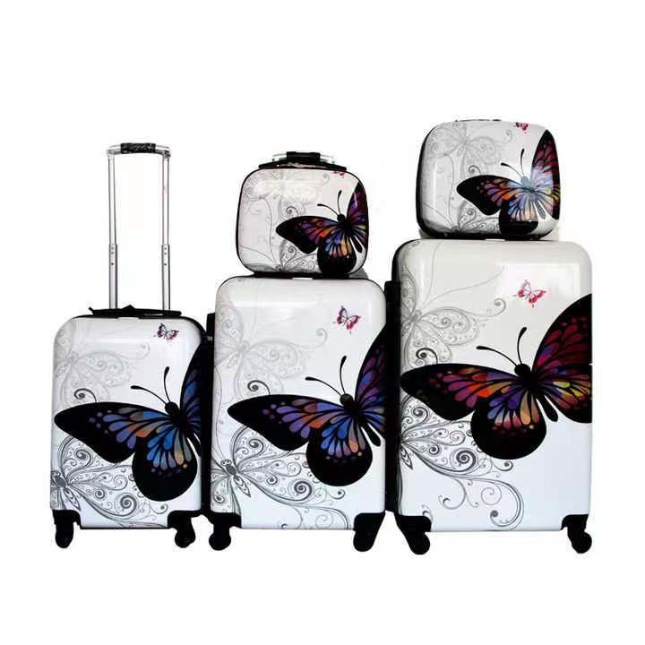 ARLOGOO カスタム スーツケース ABS + PC 旅行印刷荷物セットトロリー荷物