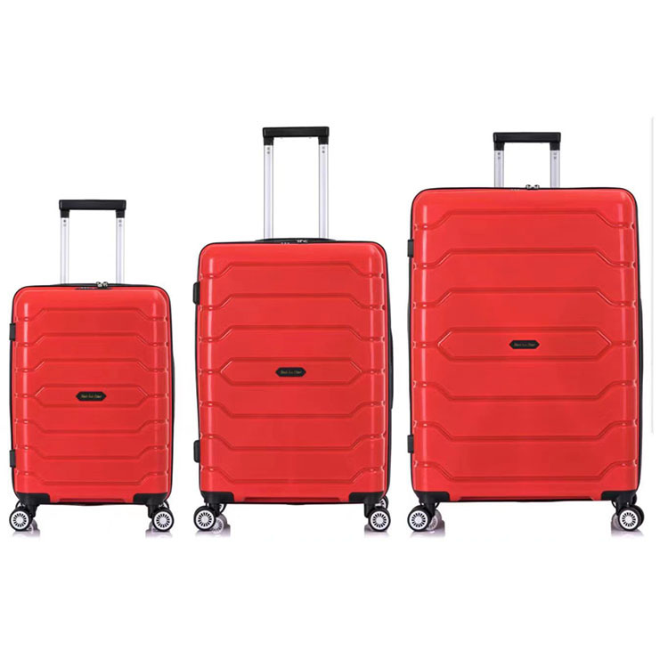 旅行用カスタム荷物バッグ旅行卸売ポリプロピレン荷物の 3 個セット