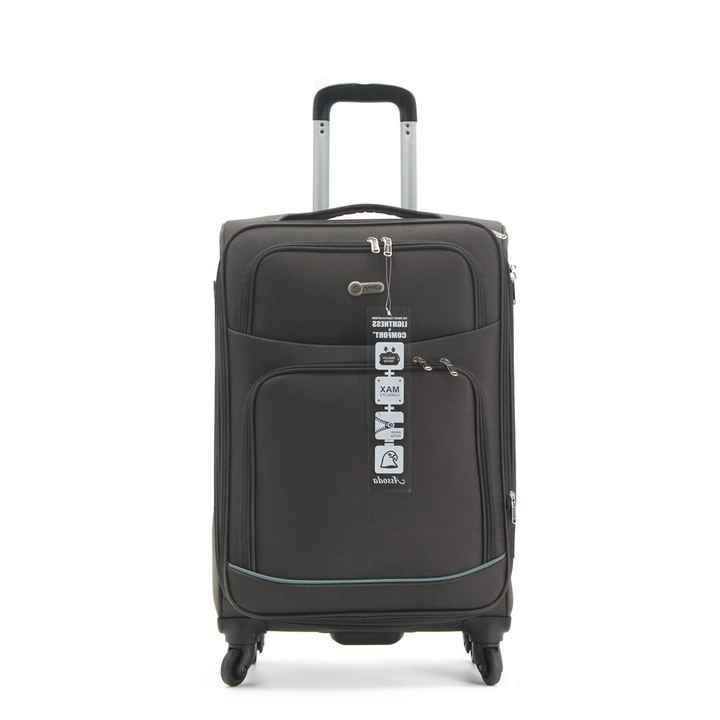 新しい超軽量生地ソフトスーツケースナイロン素材荷物スーツケースセット