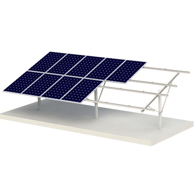 商業用または農業用太陽光発電所用の熱い販売アルミニウム地面杭ソーラーマウントシステム