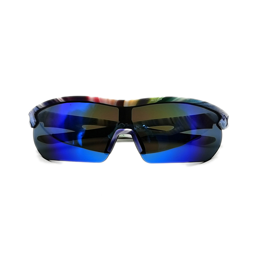 2023 新しいメンズビッグフレームオーバーサイズスポーツサングラスカスタムサイクリング OEM UV400 レンズ耐久性のある眼鏡