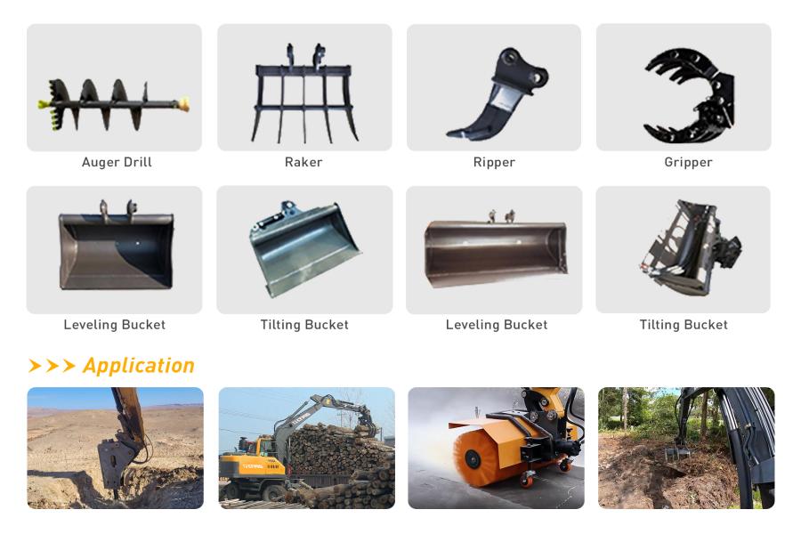 Excavator crawler type application application scenarios Excavator crawler type application application scenarios