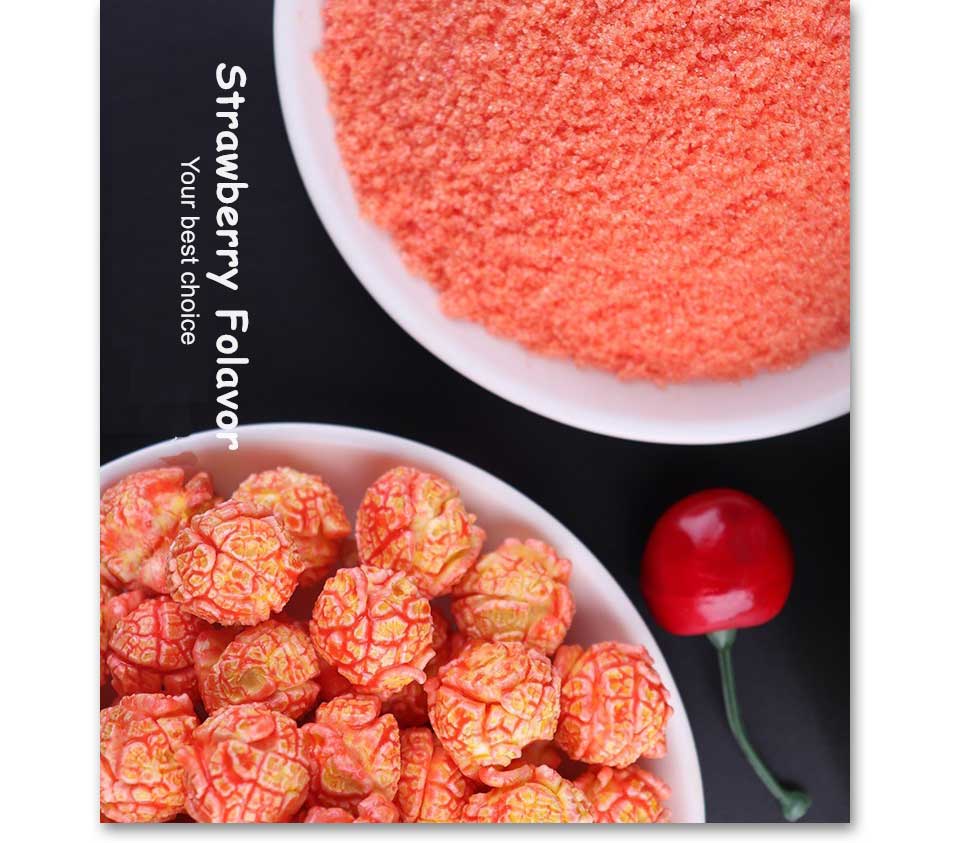 Apple coating powder for popcorn