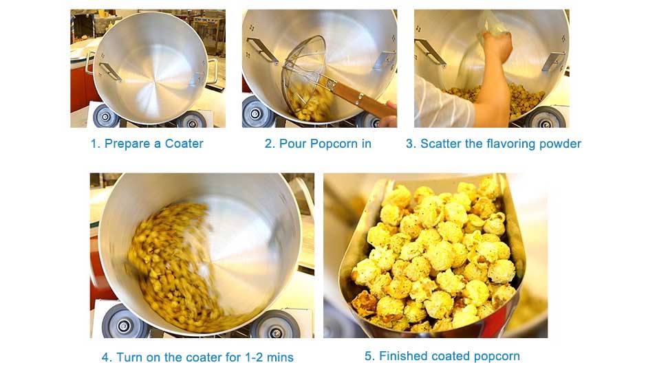 Spicy Popcorn Making